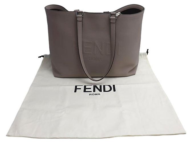 Fendi Go To Shopper Tote Bag Braun - Ansicht 6