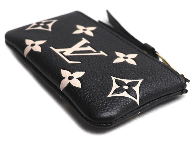 Pochette Cle Coin Case Louis Vuitton Nero - vista 2