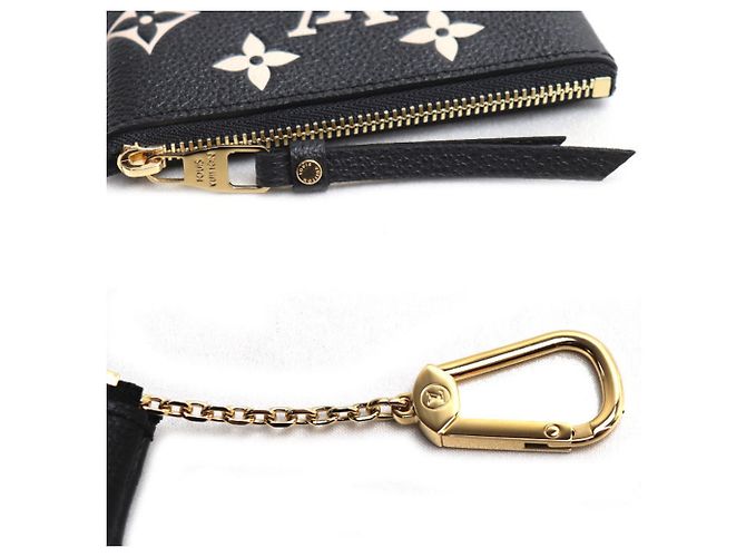 Pochette Cle Coin Case Louis Vuitton Nero - vista 4