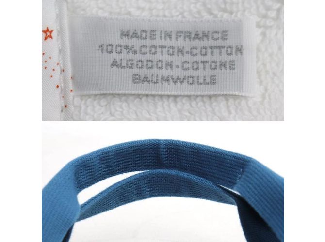 Borsa Tote Cabriole Brunatier di Hermès per Donne Marrone Blu - vista 7
