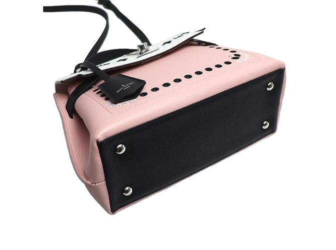 Borsa a Spalla 2 in 1 Lockme Ever BB di Louis Vuitton Rosa Multicolore - vista 3