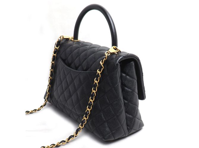 Bolso de Hombro Chanel Coco Handle 29 2 en 1 en negro - vista 2