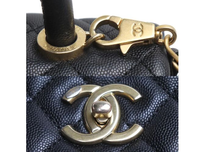 Bolso de Hombro Chanel Coco Handle 29 2 en 1 en negro - vista 5