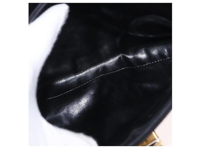Salvatore Ferragamo Gancini Suede Nero - vista 5