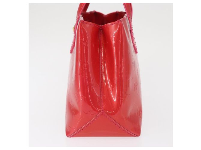 Borsa Wilshire Monogram Vernis PM di Louis Vuitton Rosa - vista 3