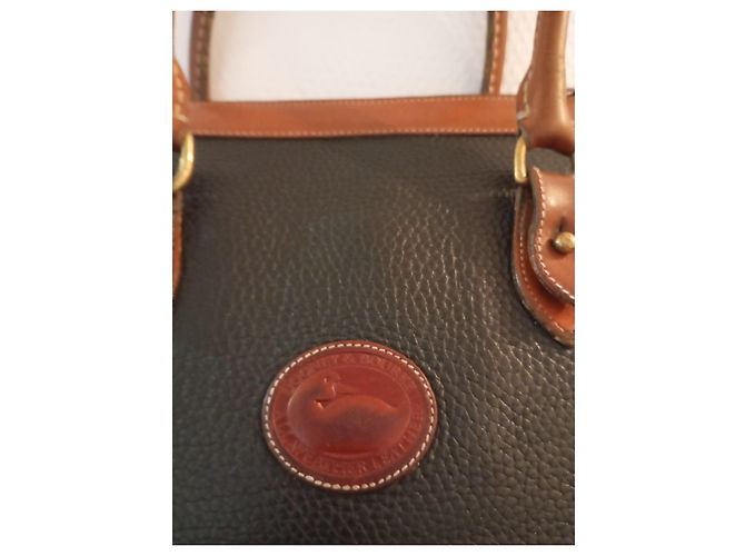 Dooney & Bourke Borsa in pelle nera e marrone Nero - vista 4