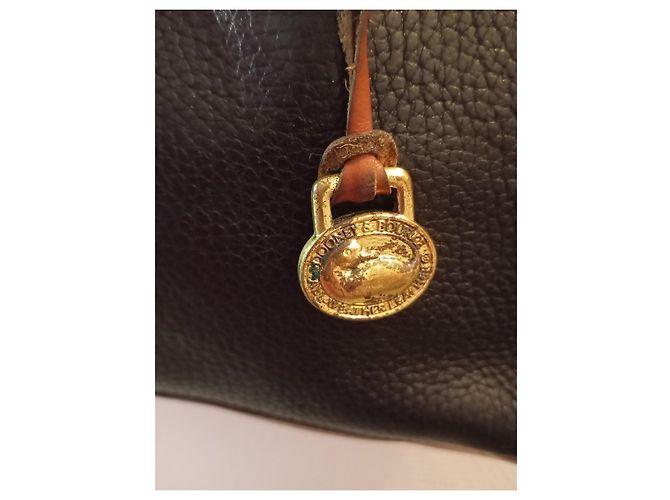 Dooney & Bourke Borsa in pelle nera e marrone Nero - vista 5