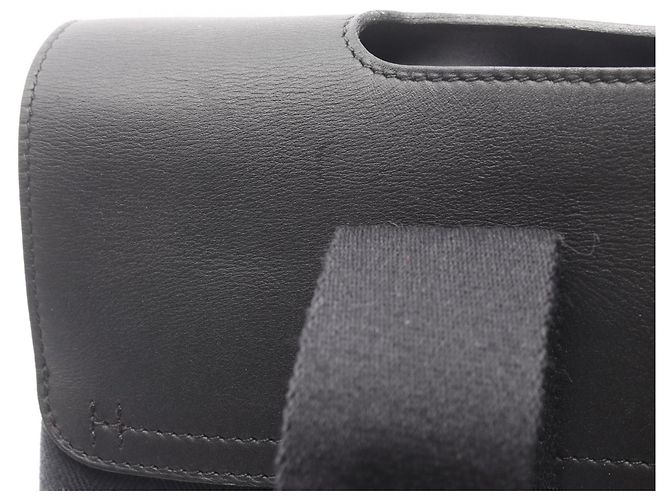 Borsa a mano Hermès Valparaiso PM Nero - vista 8