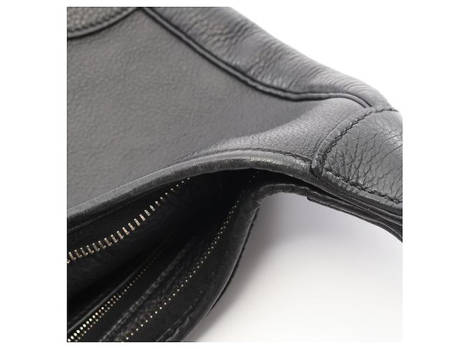 Borsa a Spalla Hermès Trim 31 Nero - vista 10