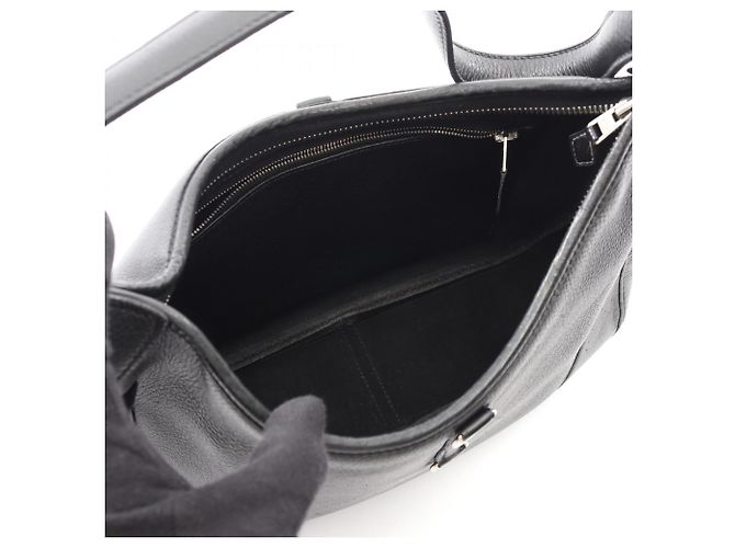 Borsa a Spalla Hermès Trim 31 Nero - vista 3