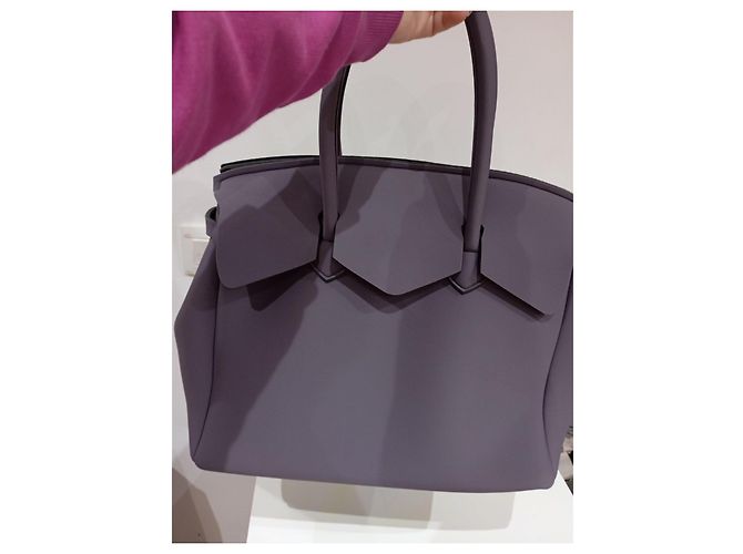 Autre Marque Borsa Save My Bag Miss Bag in neoprene grigio - vista 4