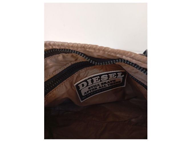 Bolsa Diesel vintage Marrom - vista 6