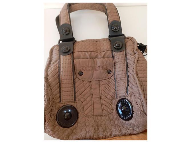 Bolsa Diesel vintage Marrom - vista 7