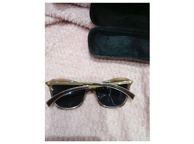 Occhiali da sole Chanel farfalla marrone - vista 10
