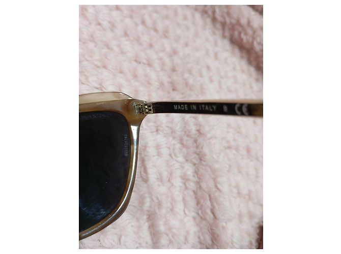 Occhiali da sole Chanel farfalla marrone - vista 7