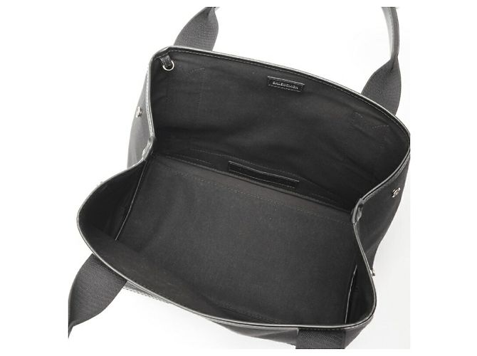 Everyday Borsa tote in tela di vitello nera Balenciaga - vista 5