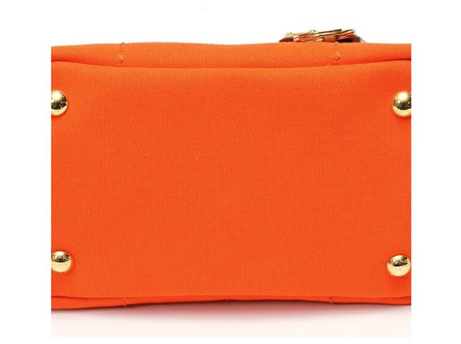 Tote Prada Jardinière Mini Handtasche Canapa Orange - Ansicht 4