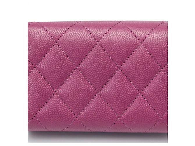 Cartera tríptico morada de Chanel Púrpura - vista 2
