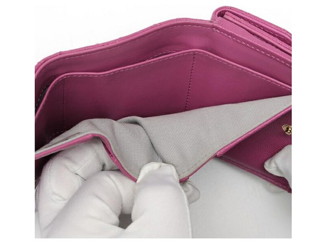 Cartera tríptico morada de Chanel Púrpura - vista 7