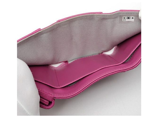 Cartera tríptico morada de Chanel Púrpura - vista 8