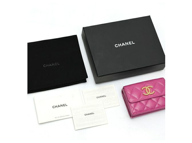 Cartera tríptico morada de Chanel Púrpura - vista 9