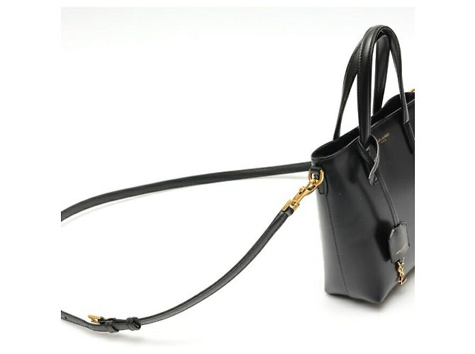 Borsa a Spalla Mini Toy Saint Laurent Nero - vista 2