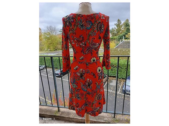 Vestido Etro de viscose e elastano Multicor - vista 11