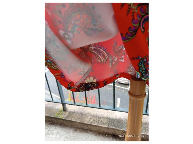 Vestido Etro de viscose e elastano Multicor - vista 14