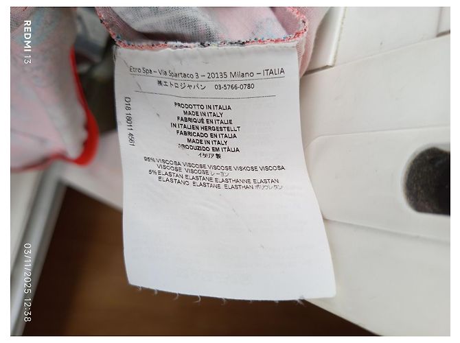 Vestido Etro de viscose e elastano Multicor - vista 15