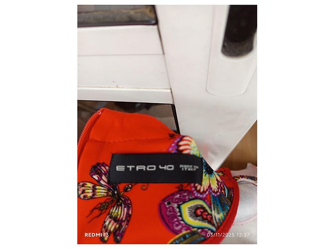 Vestido Etro de viscose e elastano Multicor - vista 2
