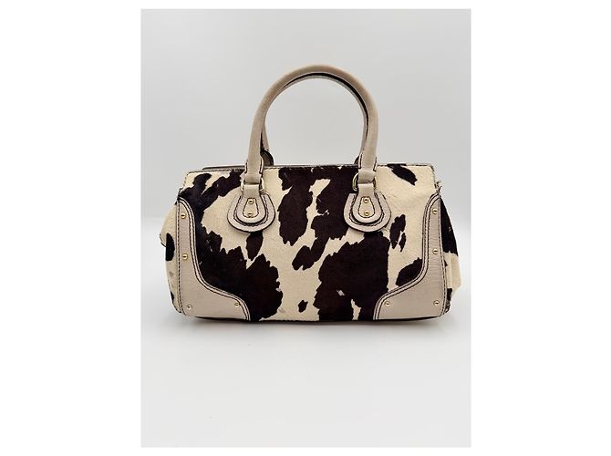 Dolce & Gabbana cavallino Marrone Bianco sporco - vista 2