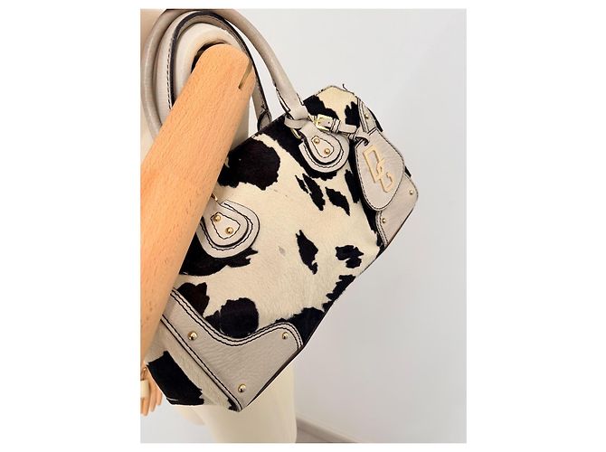 Dolce & Gabbana cavallino Marrone Bianco sporco - vista 4