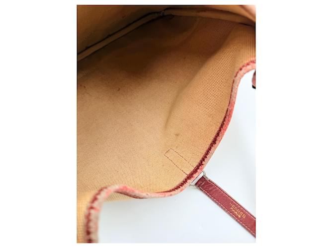 Borsa Hermès Trim 1973 Marrone Beige - vista 13