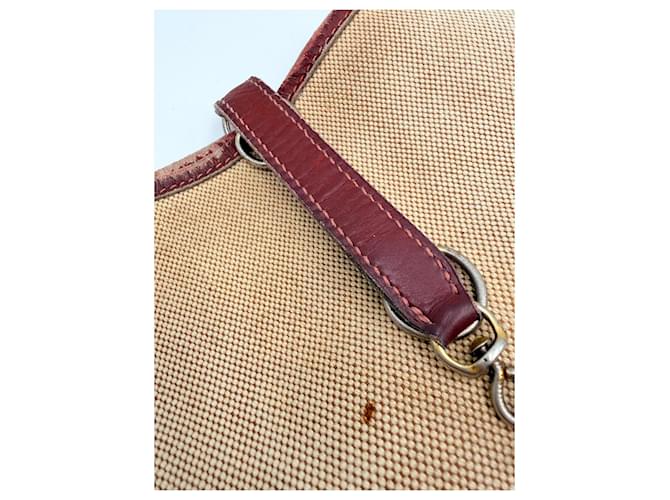 Borsa Hermès Trim 1973 Marrone Beige - vista 2