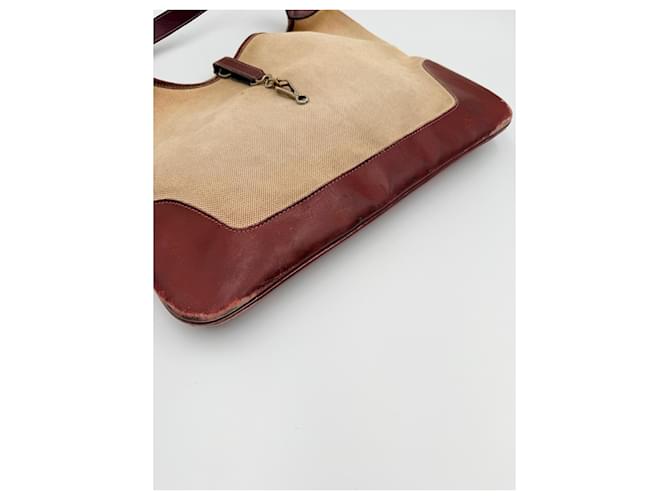 Borsa Hermès Trim 1973 Marrone Beige - vista 3