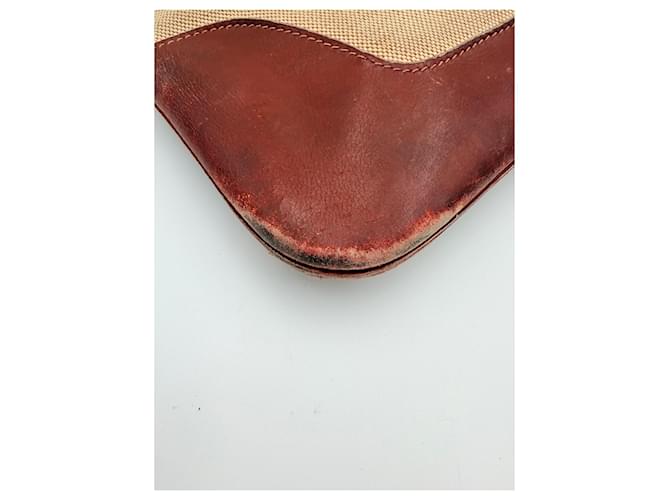 Borsa Hermès Trim 1973 Marrone Beige - vista 4
