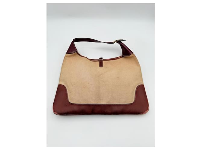 Borsa Hermès Trim 1973 Marrone Beige - vista 8