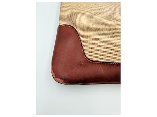 Borsa Hermès Trim 1973 Marrone Beige - vista 9
