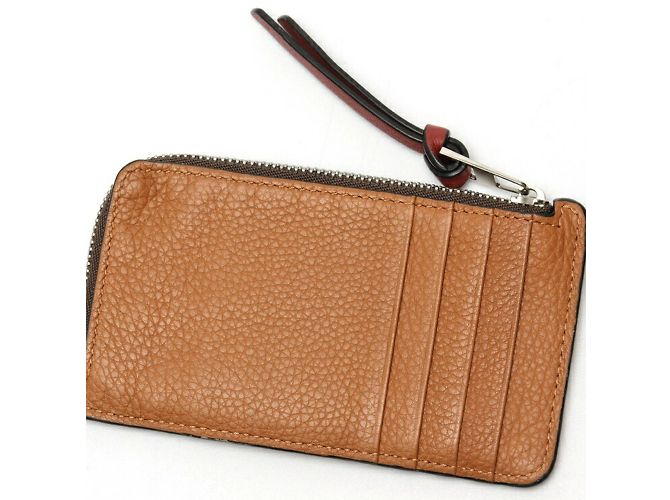 Tarjetero de cuero camel Loewe Camello - vista 2