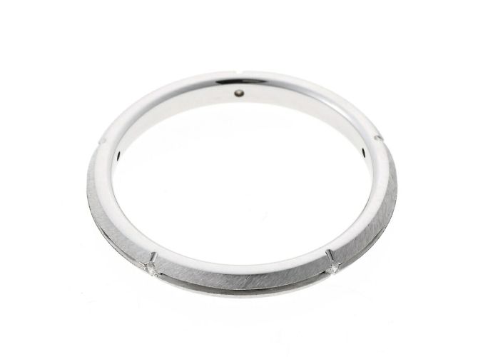 Anel Streamerica em Ouro Branco da Tiffany & Co. - vista 3