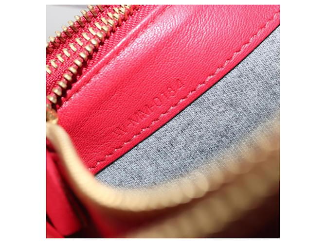 Céline Celine Trio Pelle Small Rosso - vista 7