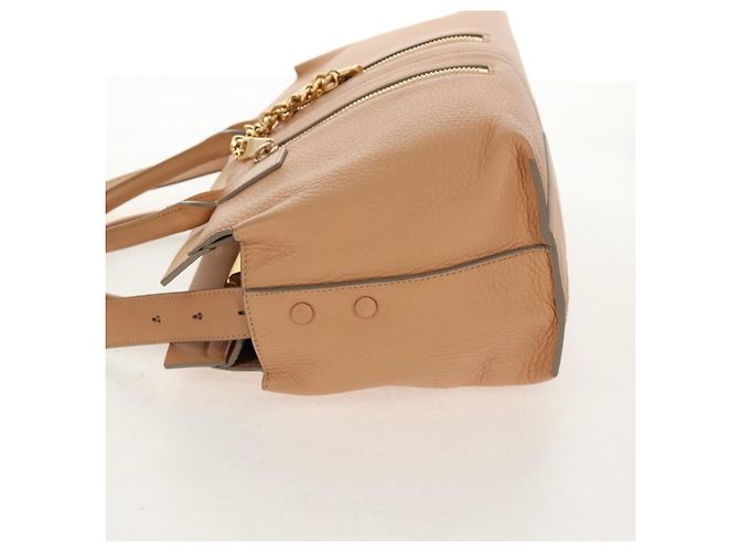 Chloé Chloe Cate Leder Tasche mittel Beige - Ansicht 3