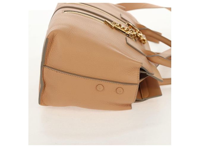 Chloé Chloe Cate Leder Tasche mittel Beige - Ansicht 4