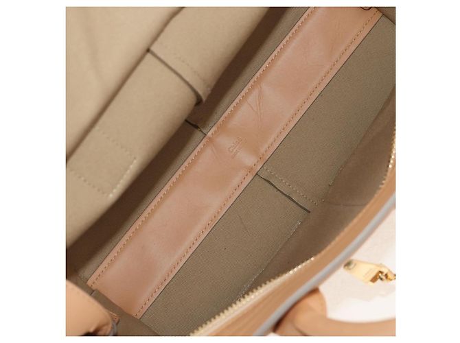 Chloé Chloe Cate Leder Tasche mittel Beige - Ansicht 5