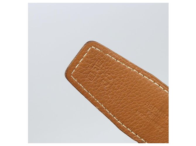 Hermès Cintura in pelle HERMES Constance 37,8"" Nera Auth yk19950 Nero - vista 11