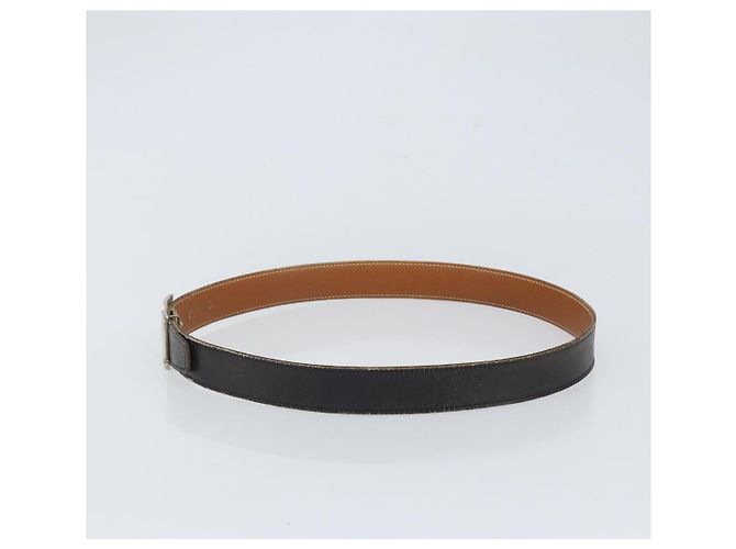 Hermès Cintura in pelle HERMES Constance 37,8"" Nera Auth yk19950 Nero - vista 3