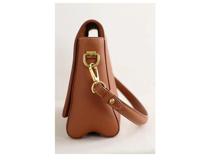 Twist Louis Vuitton Borsa a tracolla in pelle cammello - vista 4