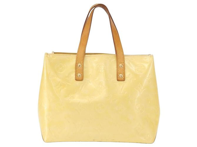 Borsa Reade Monogram Vernis PM di Louis Vuitton Beige - vista 2