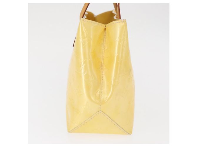 Borsa Reade Monogram Vernis PM di Louis Vuitton Beige - vista 3