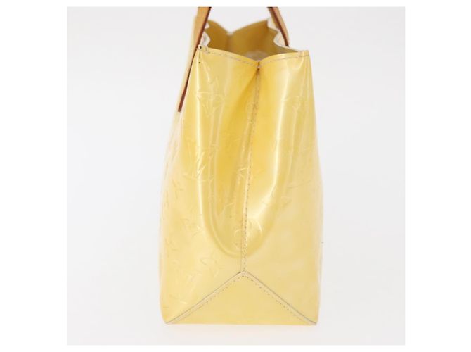 Borsa Reade Monogram Vernis PM di Louis Vuitton Beige - vista 4